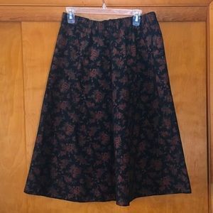 Wool MIDI Skirt